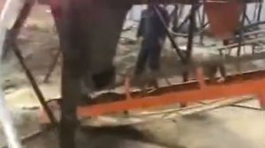 Рабочее видео JS500 небольшого бетоносмесителя