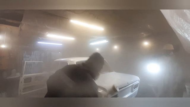 Покраска Авто в Гараже Акрилом!!