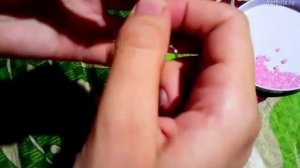 Как плести, из бисера, широкий браслет, крестиком с поворотом