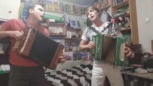 Есть любовь или нет, я не знаю... Красивая песня на гармони. Гармонист Артём Тихонов