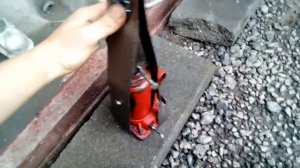 Гидроклин своими руками из домкрата bottle jack for felling hand made