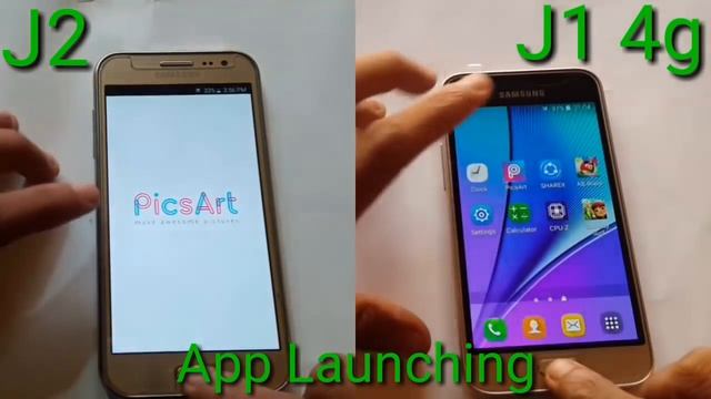 Samsung Galaxy J1 4G Vs Galaxy J2 Speedtest смотреть онлайн