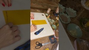 Свеча на чистку энергетики, Ауры и пространства, сделанная своими руками# травы# вощина# воск#