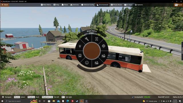 BeamNG madness (vroom) смотреть онлайн