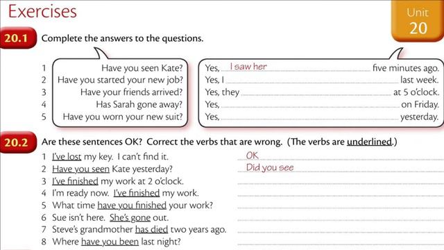 UNIT-20: Comparision - "I have done. & I did". Improve your English by Learning Grammar. смотреть онлайн