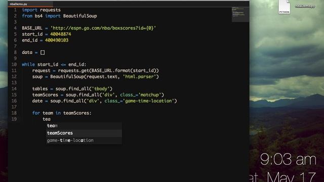 Python Web Scraper смотреть онлайн