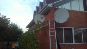 Приём 4g lte1800 РОСТЕЛЕКОМ на спутниковую антенну триколор55сми облучатель антекса
