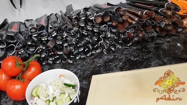 Обзор ножей пчаков от мастера Орзу Азиева