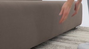 Обзор дизайна MOON FAMILY 043 (прямой диван с механизмом еврокнижка)