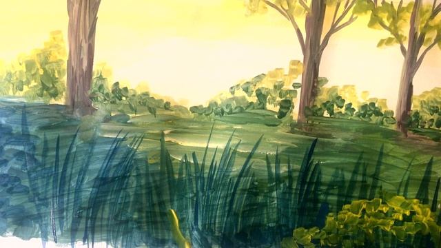 ВИДЕОУРОК ВЕСЕННИЙ ПЕЙЗАЖ / ПРОСТОЙ ВЕСЕННИЙ ПЕЙЗАЖ смотреть онлайн