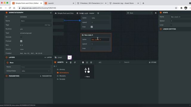 PlayCanvas Animation Component Tutorial - Javascript Game Development / Part 2 смотреть онлайн
