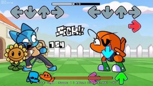 [FNF requested by Plants vs Rappers] Gumball and Darwin sing bloom-n-brainz (Playable)