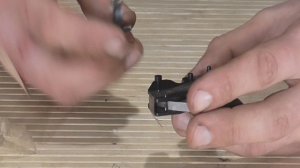 Замена спускового крючка и разборка спускового механизма на Хатсане 125