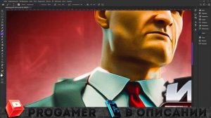 Как Сделать Превью по Hitman для Видео на Ютуб в Фотошопе / Обучалка