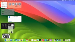 Curso Apple Mac - Widgets macOS Sonoma