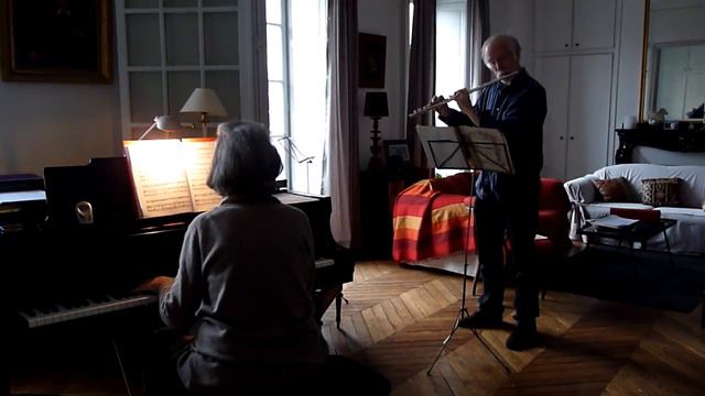 Edvard Grieg: Andante "for departed friends" (flute & piano). смотреть онлайн