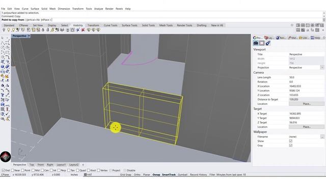 Autocad to Rhino - 3D Modelling || Beginners Part 1 смотреть онлайн