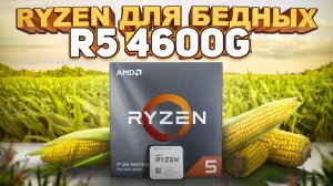 RYZEN для бедных. Ryzen R5 4600G