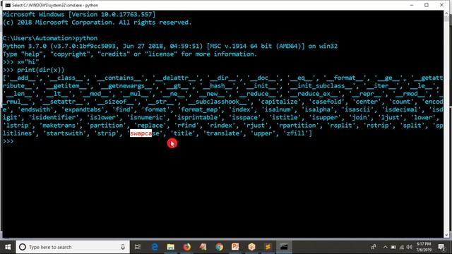 16.Complete Python Basics for Automation- Case Conversion Operations in Python
