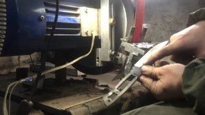 Приспособление для выведения радиусных вогнутых спусков