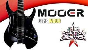 Электрогитара безголовая Mooer GTRS W800. Гитара плюс гитарный процессор внутри
