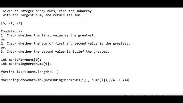 Maximum Subarray | Java | Leetcode | Data Structures & Algorithms смотреть онлайн