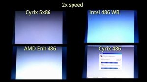 Intel 486 vs AMD 486 vs Cyrix 486 vs Cyrix 5x86. Socket 7 & Socket 3 100MHz (ish) challenge.
