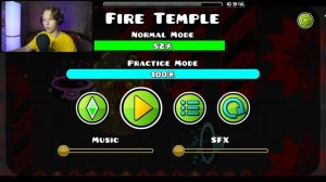 Прохожу САМЫЙ ЛЕГКИЙ HARD DEMON в Geometry Dash 2.2