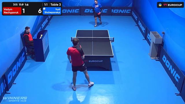 16:20 Vadym Nechyporuk - Yurii Shchepanskyi 09.03.2024 TT Euro.Cup Ukraine Star. TABLE 3 смотреть онлайн