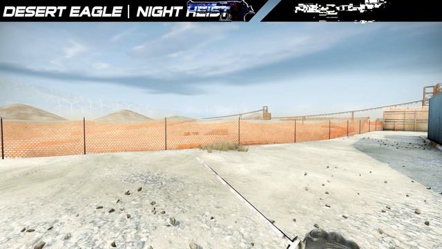 CSGO Desert Eagle | Night Heist - Skin showcase all floats [4K60FPS] смотреть онлайн