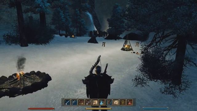 Gothic 3 часть 99 Нордмар Печь с командой АИ+АБ на сложном уровне смотреть онлайн