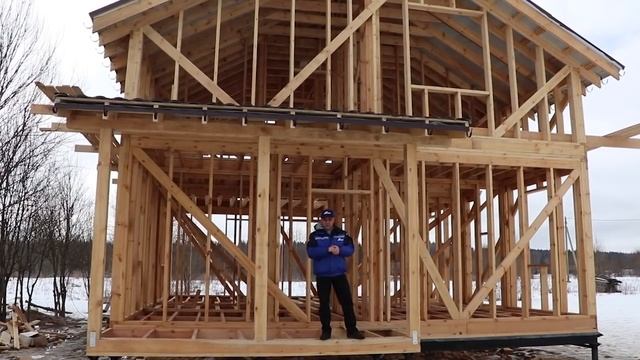 Строительство фундамента и силового каркаса дома за мат капитал. "Строй и Живи" смотреть онлайн