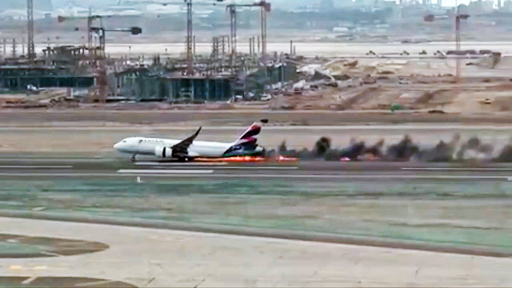 В Перу самолет на взлете протаранил пожарную машину / События на ТВЦ