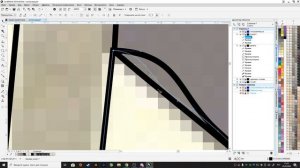 Урок 1. Отрисовка в Corel Draw векторной иллюстрации. Часть 2