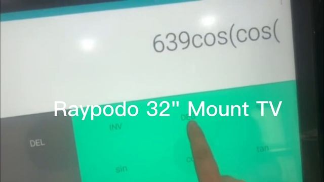 Raypodo 32 inch Mount Monitor TV with Capacitive t смотреть онлайн