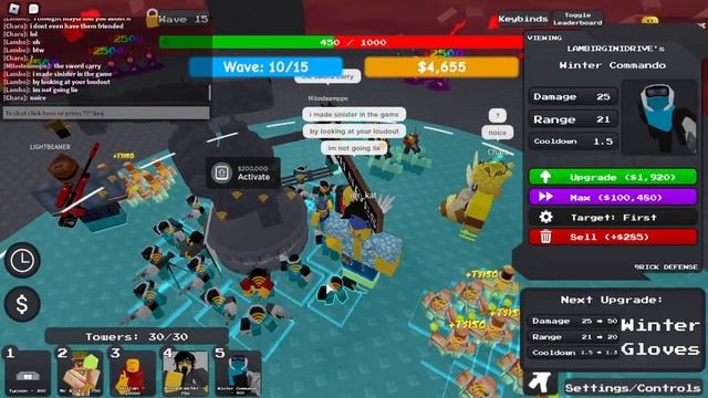 Another Defend The Statue win! (Brick Defense) Roblox with @kylecat1147 and @UFO Noglin (ufo) смотреть онлайн