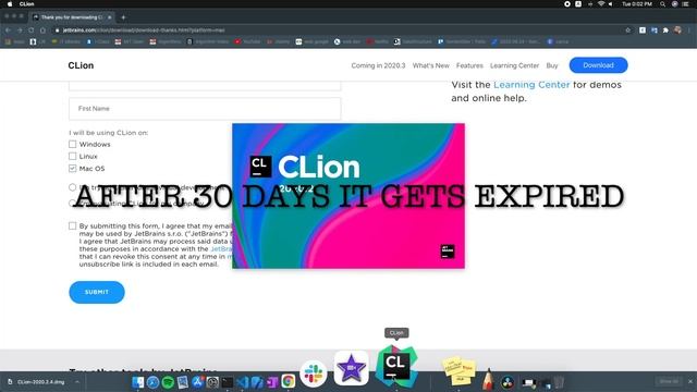 How To Install CLion For FREE (not Community Version)