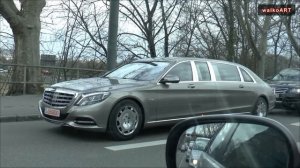 WOW! Mercedes-Maybach S600 Pullman 2016 Mercedes-Maybach S-Klasse/S-Class auf der Straße/on the roa