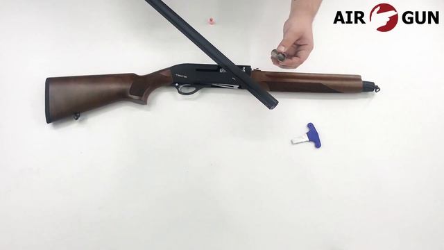 Ружье Tedna K125 black 12/76, полуавтомат смотреть онлайн