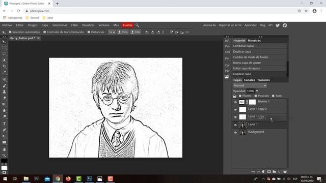 Efecto Dibujo | Adobe Photoshop 2020 смотреть онлайн