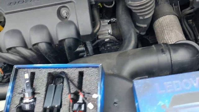 Киа с пробегом 603000 км. Установка Bi-Led линз Aozoom E3 / A3 Max и Led ламп K9 Ledoviy. смотреть онлайн