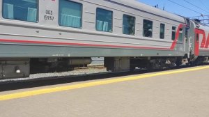 Великий Новгород, прибытие поезда Санкт-Петербург - Калининград