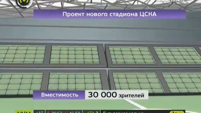 Проект нового стадиона ЦСКА смотреть онлайн