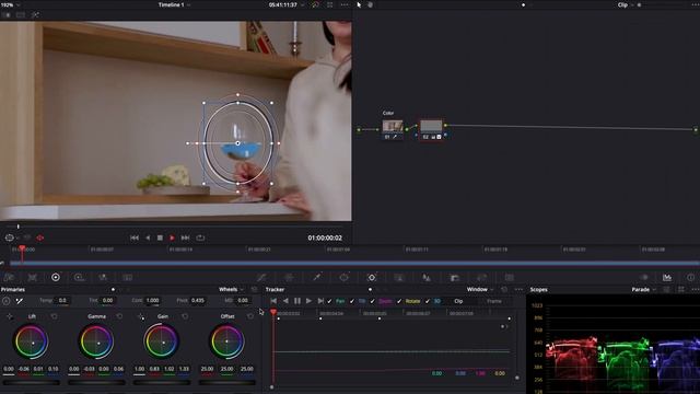 Трекинг объектов в DaVinci Resolve (color page) смотреть онлайн