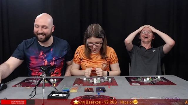 КОСМИЧЕСКИЕ ДАЛЬНОБОЙЩИКИ — летсплей настольной игры в прямом эфире на OMGames смотреть онлайн