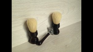 Изготовление помазка для бритья и станка из венге/Making a shaving kit from wenge