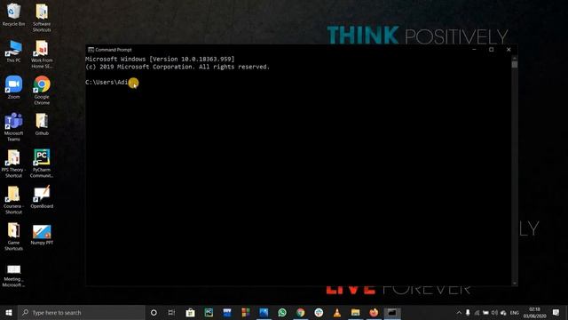 INSTALLING  NUMPY