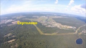 Выше птиц: Большое осиновое (Осинорощинское) озеро с высоты 400 метров