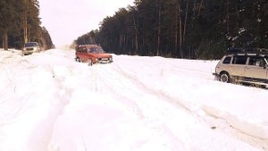 застряли в сугробах бешеная красная нива (мартовские выезды "Сусанин 45" часть-2)