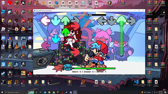 FNF chart for Play With Fire / Hiasobi by Camellia смотреть онлайн